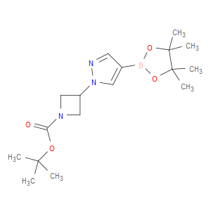 tert-Butyl 3-(4-(4,4,5,5-tetramethyl-1,3,2-dioxaborolan-2-yl)-1H-pyrazol-1-yl)azetidine-1-carboxylate