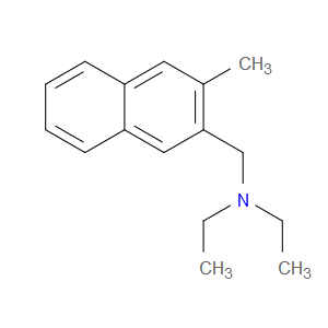 N,N-Diethyl-3-methyl-2-naphthalenemethanamine