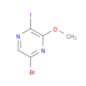 5-Bromo-2-iodo-3-methoxypyrazine