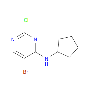 5-Bromo-2-chloro-N-cyclopentylpyrimidin-4-amine