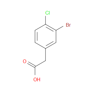 2-(3-Bromo-4-chlorophenyl)acetic acid