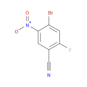 4-Bromo-2-fluoro-5-nitrobenzonitrile