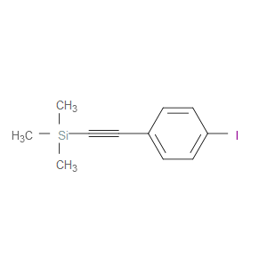 ((4-Iodophenyl)ethynyl)trimethylsilane