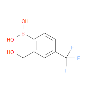 2-(Hydroxymethyl)-4-(trifluoromethyl)phenylboronic acid
