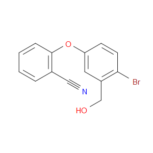 2-(4-Bromo-3-(hydroxymethyl)phenoxy)benzonitrile