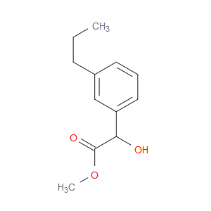 Methyl α-hydroxy-3-propylbenzeneacetate