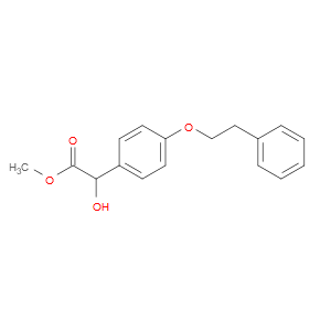 Methyl α-hydroxy-4-(2-phenylethoxy)benzeneacetate