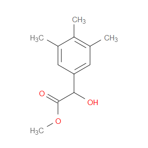 Methyl α-hydroxy-3,4,5-trimethylbenzeneacetate