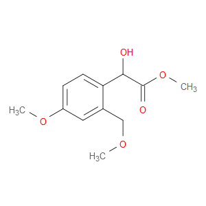 Methyl α-hydroxy-4-methoxy-2-(methoxymethyl)benzeneacetate