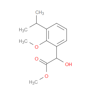 Methyl α-hydroxy-2-methoxy-3-(1-methylethyl)benzeneacetate