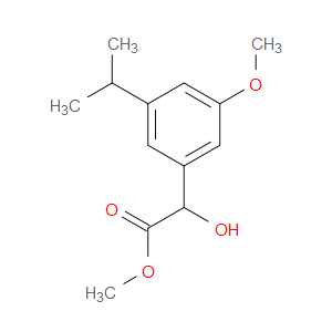 Methyl α-hydroxy-3-methoxy-5-(1-methylethyl)benzeneacetate