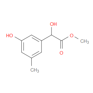 Methyl α,3-dihydroxy-5-methylbenzeneacetate