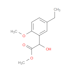 Methyl 5-ethyl-α-hydroxy-2-methoxybenzeneacetate