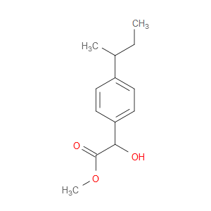 Methyl α-hydroxy-4-(1-methylpropyl)benzeneacetate