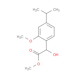 Methyl α-hydroxy-2-methoxy-4-(1-methylethyl)benzeneacetate