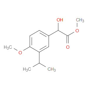 Methyl α-hydroxy-4-methoxy-3-(1-methylethyl)benzeneacetate