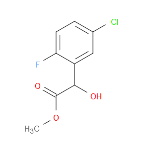 Methyl 5-chloro-2-fluoro-α-hydroxybenzeneacetate