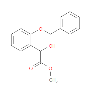 Methyl α-hydroxy-2-(phenylmethoxy)benzeneacetate