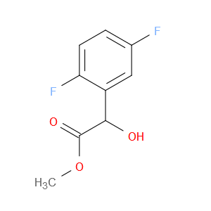 Methyl 2,5-difluoro-α-hydroxybenzeneacetate
