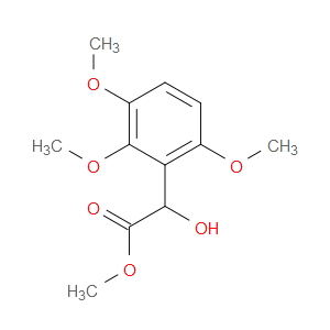 Methyl α-hydroxy-2,3,6-trimethoxybenzeneacetate