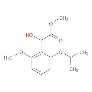 Methyl α-hydroxy-2-methoxy-6-(1-methylethoxy)benzeneacetate