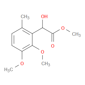 Methyl α-hydroxy-2,3-dimethoxy-6-methylbenzeneacetate