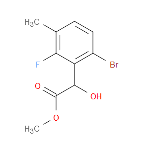 Methyl 6-bromo-2-fluoro-α-hydroxy-3-methylbenzeneacetate