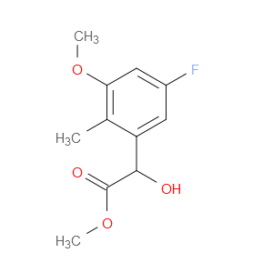Methyl 5-fluoro-α-hydroxy-3-methoxy-2-methylbenzeneacetate
