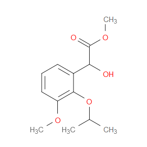 Methyl α-hydroxy-3-methoxy-2-(1-methylethoxy)benzeneacetate