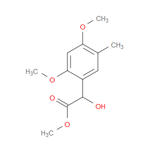 Methyl α-hydroxy-2,4-dimethoxy-5-methylbenzeneacetate