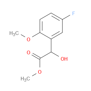 Methyl 5-fluoro-α-hydroxy-2-methoxybenzeneacetate