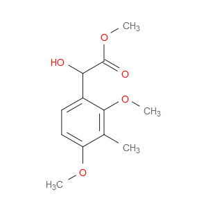 Methyl α-hydroxy-2,4-dimethoxy-3-methylbenzeneacetate