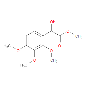 Methyl α-hydroxy-2,3,4-trimethoxybenzeneacetate