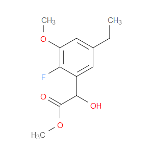 Methyl 5-ethyl-2-fluoro-α-hydroxy-3-methoxybenzeneacetate
