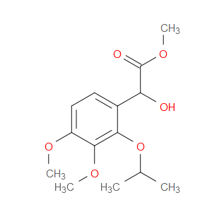 Methyl α-hydroxy-3,4-dimethoxy-2-(1-methylethoxy)benzeneacetate