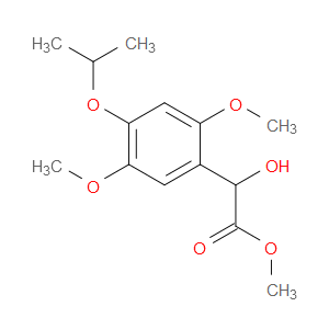Methyl α-hydroxy-2,5-dimethoxy-4-(1-methylethoxy)benzeneacetate