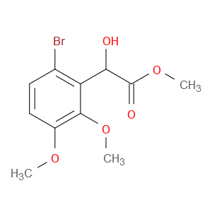 Methyl 6-bromo-α-hydroxy-2,3-dimethoxybenzeneacetate