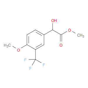 Methyl α-hydroxy-4-methoxy-3-(trifluoromethyl)benzeneacetate
