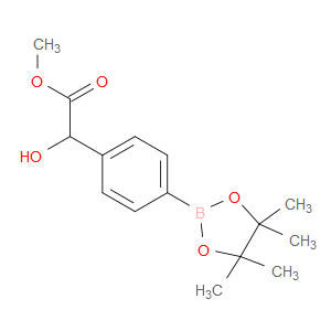 Methyl α-hydroxy-4-(4,4,5,5-tetramethyl-1,3,2-dioxaborolan-2-yl)benzeneacetate