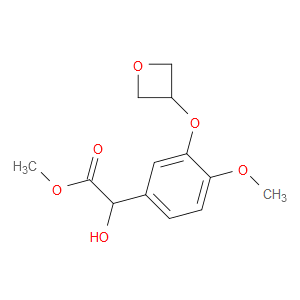 Methyl α-hydroxy-4-methoxy-3-(3-oxetanyloxy)benzeneacetate