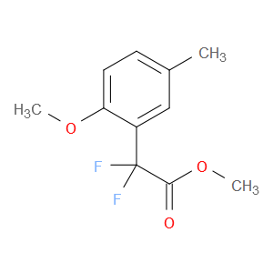 Methyl α,α-difluoro-2-methoxy-5-methylbenzeneacetate