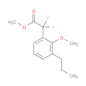 Methyl α,α-difluoro-2-methoxy-3-propylbenzeneacetate