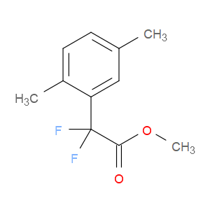 Methyl α,α-difluoro-2,5-dimethylbenzeneacetate