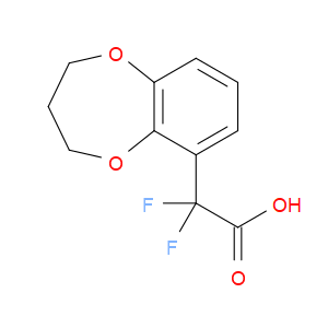 α,α-Difluoro-3,4-dihydro-2H-1,5-benzodioxepin-6-acetic acid