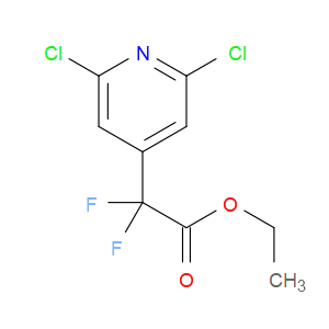 Ethyl 2,6-dichloro-α,α-difluoro-4-pyridineacetate