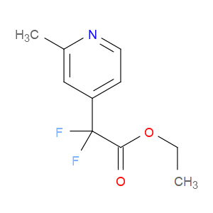 Ethyl α,α-difluoro-2-methyl-4-pyridineacetate