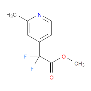 Methyl α,α-difluoro-2-methyl-4-pyridineacetate