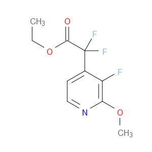 Ethyl α,α,3-trifluoro-2-methoxy-4-pyridineacetate