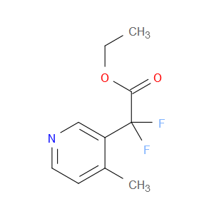 Ethyl α,α-difluoro-4-methyl-3-pyridineacetate