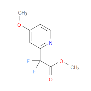 Methyl α,α-difluoro-4-methoxy-2-pyridineacetate